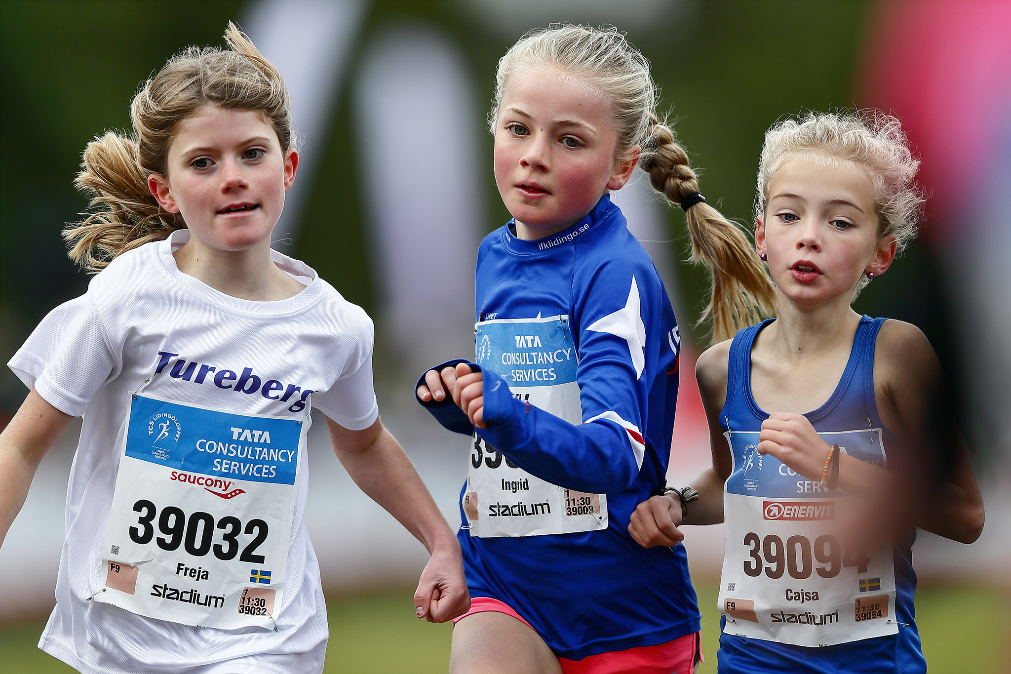 Full fart i Lilla Lidingöloppet