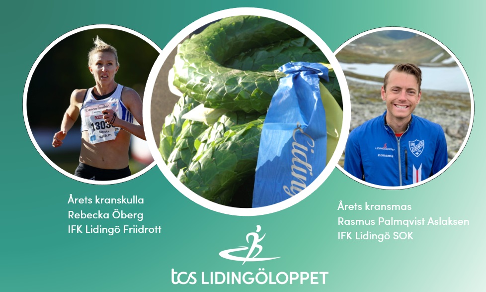 TCS Lidingöloppet presenterar årets kransmas och kranskulla