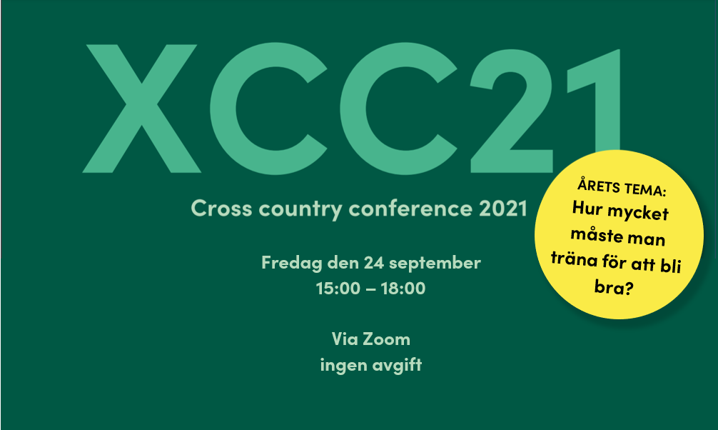 Välkommen till Cross Country Conference 2021