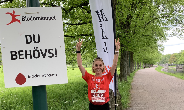 Inspiration inför Blodomloppet: Om att kombinera löpning med blodgivning