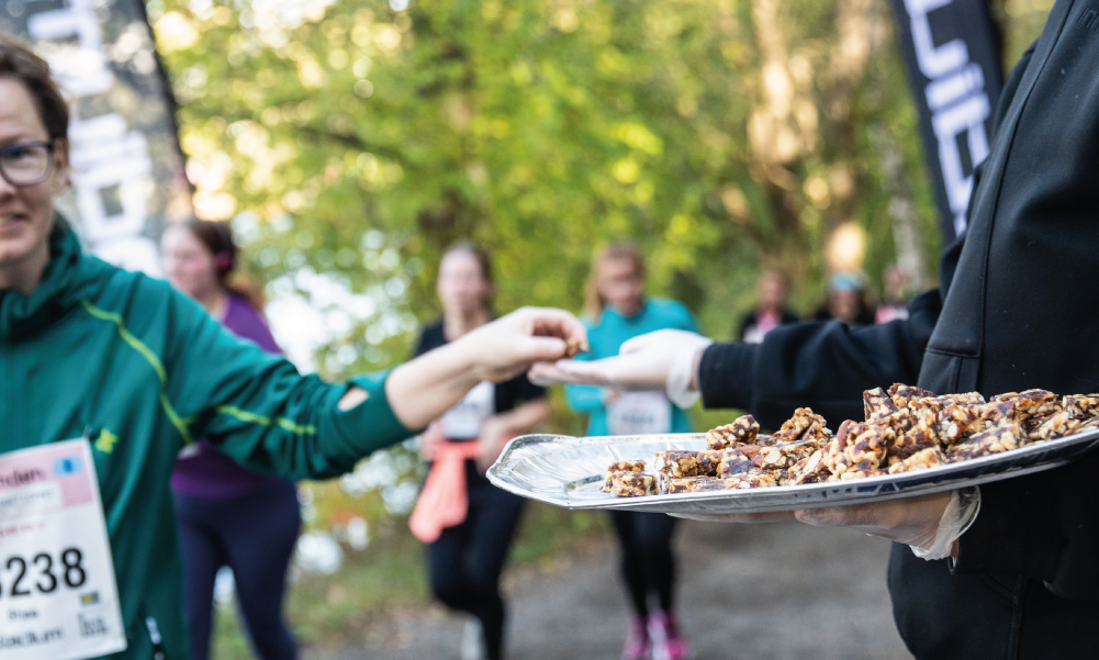 Food on the TCS Lidingöloppet arenas