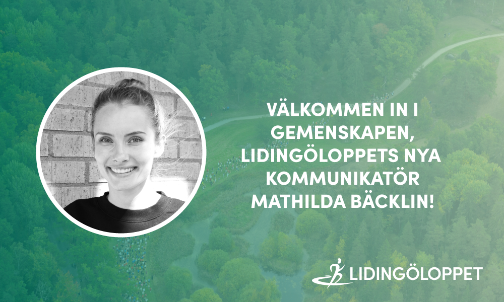 Fyra frågor till Lidingöloppets nya kommunikatör Mathilda Bäcklin!