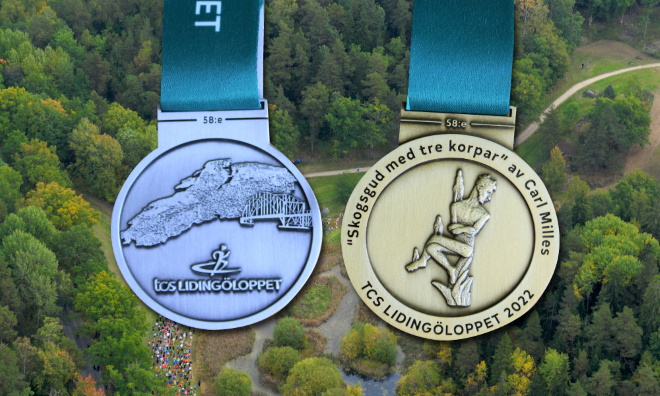 Lidingöloppet presents: This year's medal motif