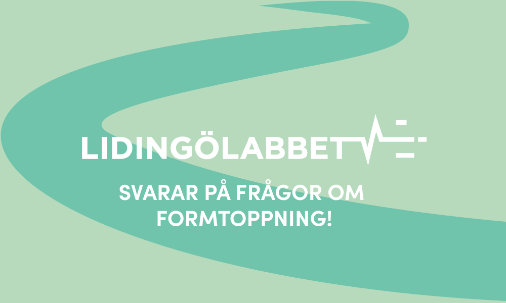 Lidingölabbet och Ida Lindman svarar på frågor om formtoppning!