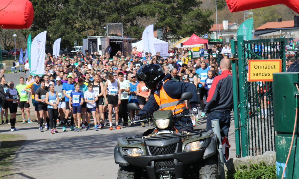 Hundreds of runners celebrated spring during Vårmilen