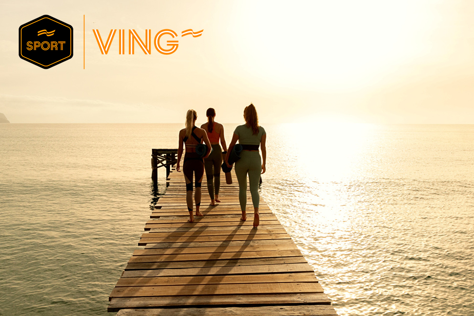 Yogaresor med Ving