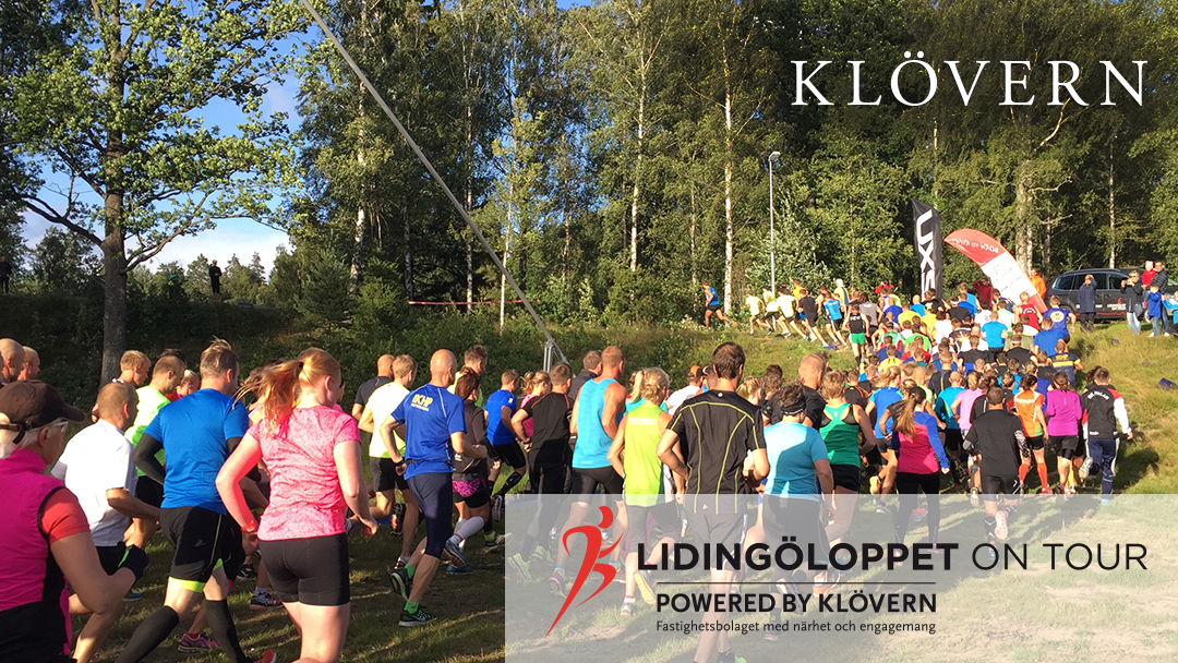 Fastighetsbolaget Klövern blir titelsponsor till Lidingöloppet on Tour