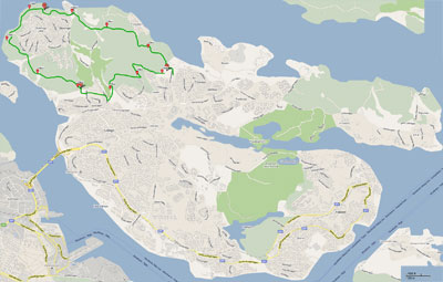 Lidingöloppet - Maps and courses