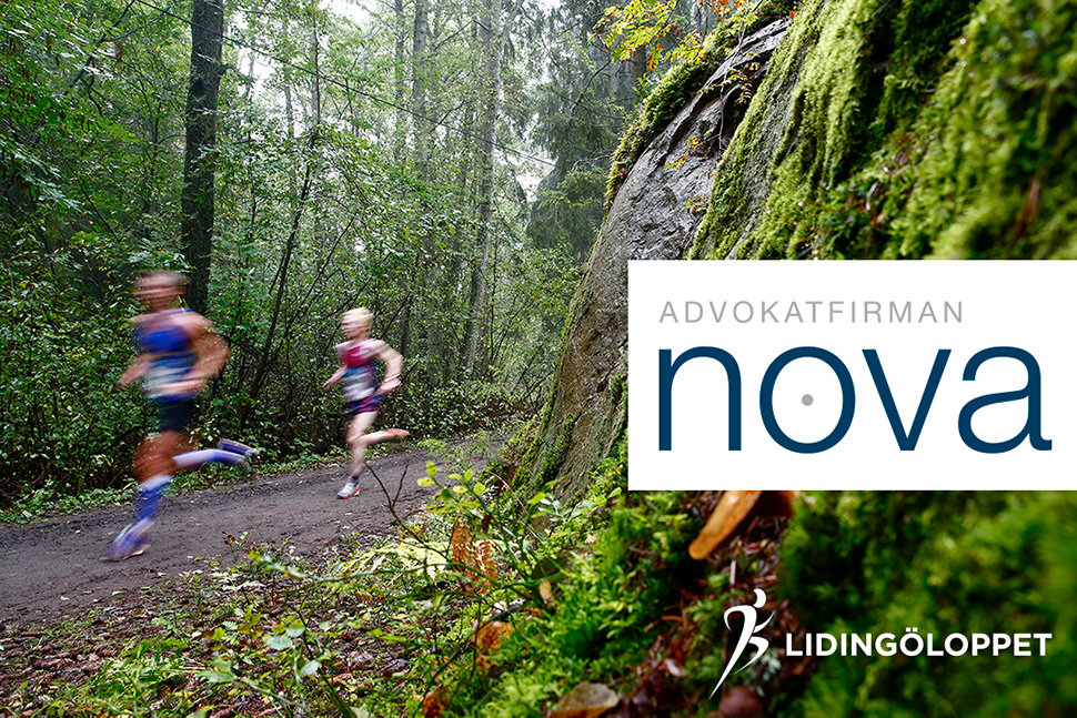 Lidingöloppet och Advokatfirman Nova i samarbete